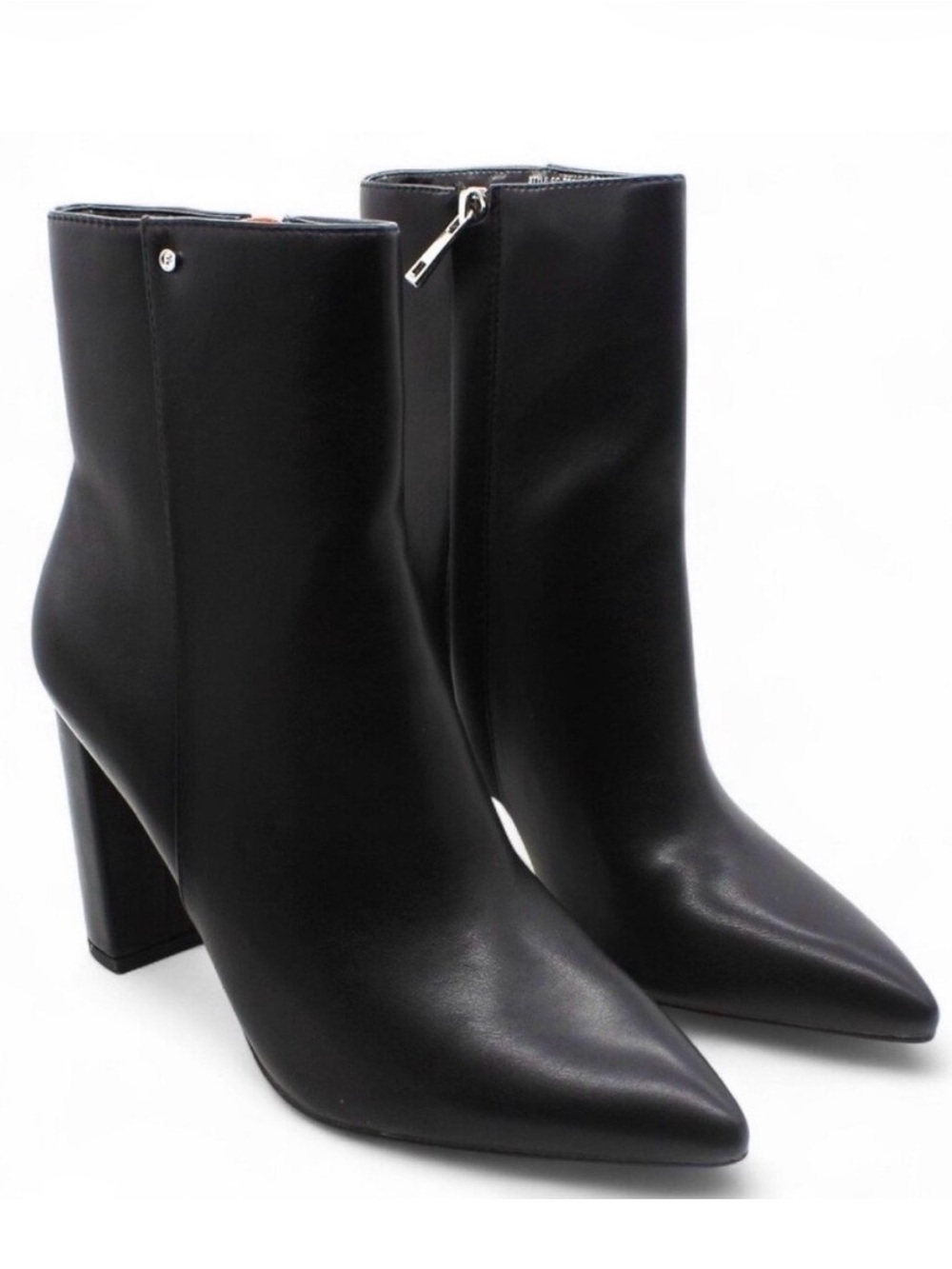 French Connection Tori Black Ankle Boots Size 8.5 NIB